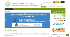 Desktop Screenshot of ingenieroagronomo.org